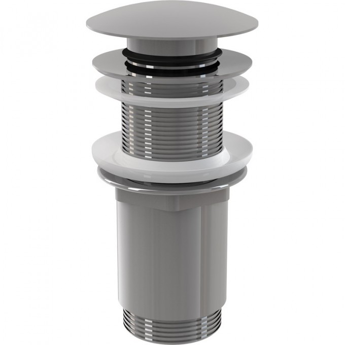 Водослив ALCAPLAST для умывальника click/clack 5/4", цельнометаллический для умывальников без перелива, для пластиковых и стеклянных умывальников A395 Водослив ALCAPLAST для умывальника click/clack 5/4", цельнометаллический для умывальников без перелива, для пластиковых и стеклянных умывальников A395