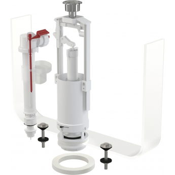 Выпускной комплект ALCAPLAST SA2000S 1/2" CHROM со стоп кнопкой, А17 1/2